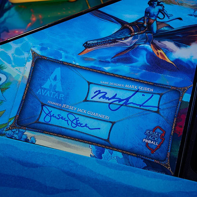 13-apron-signature-card__copy Avatar Collector’s Edition Pinball for Sale | Premium Collector Machine - Image 6