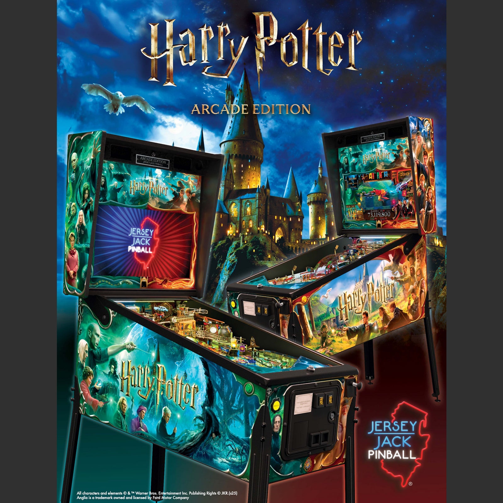 HARRY_POTTER_Arcade_Edition_3 Harry Potter Arcade Edition Pinball for Sale | Premium Wizarding Pinball Machine - Image 5