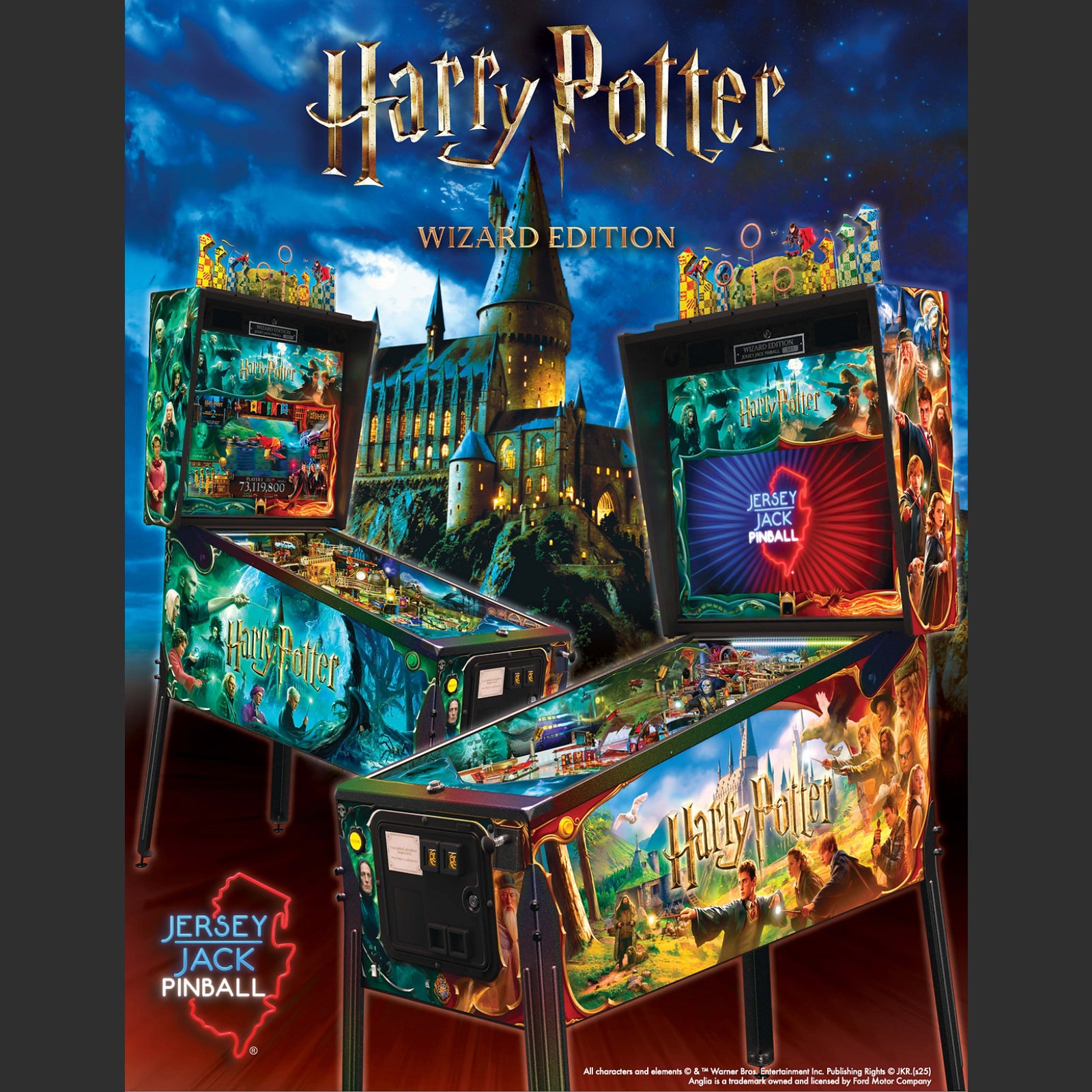 HARRY_POTTER_Wizard_Edition_9l Harry Potter Wizard Edition Pinball for Sale | Premium Wizarding Pinball Machine - Image 4