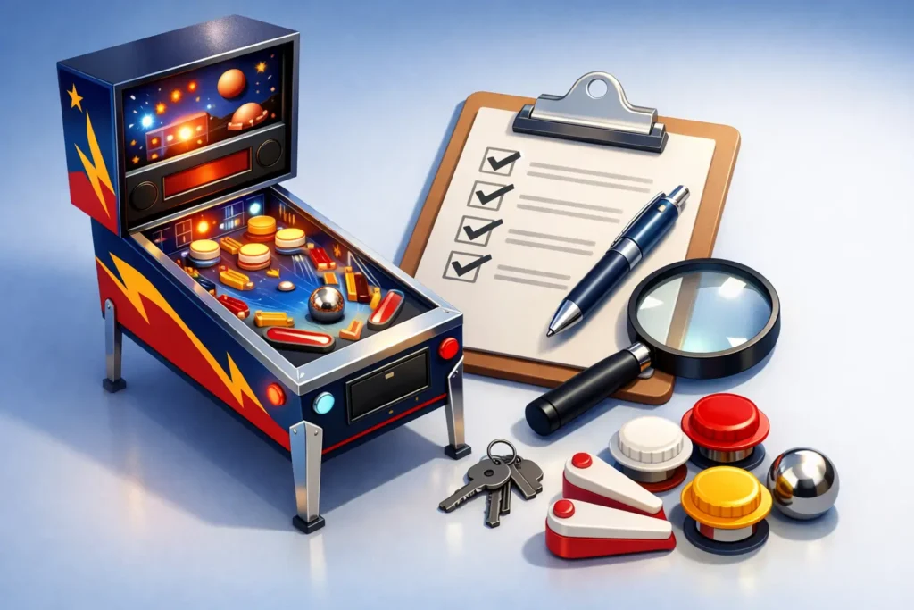 Used Pinball Machine Checklist for Buyers