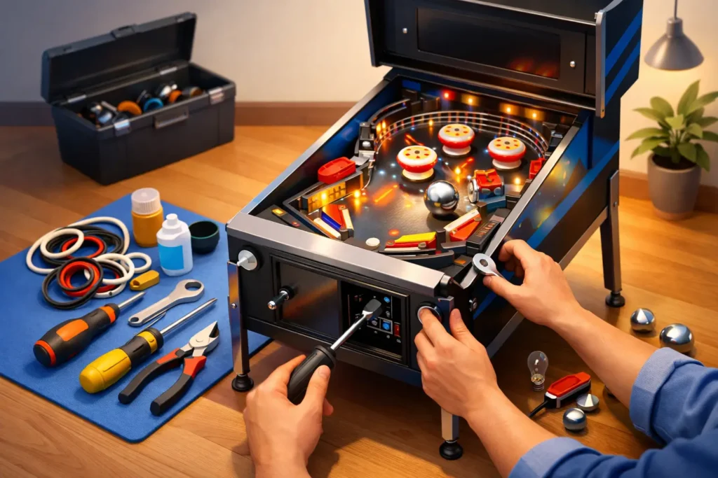 Pinball Maintenance Guide for Home Owners